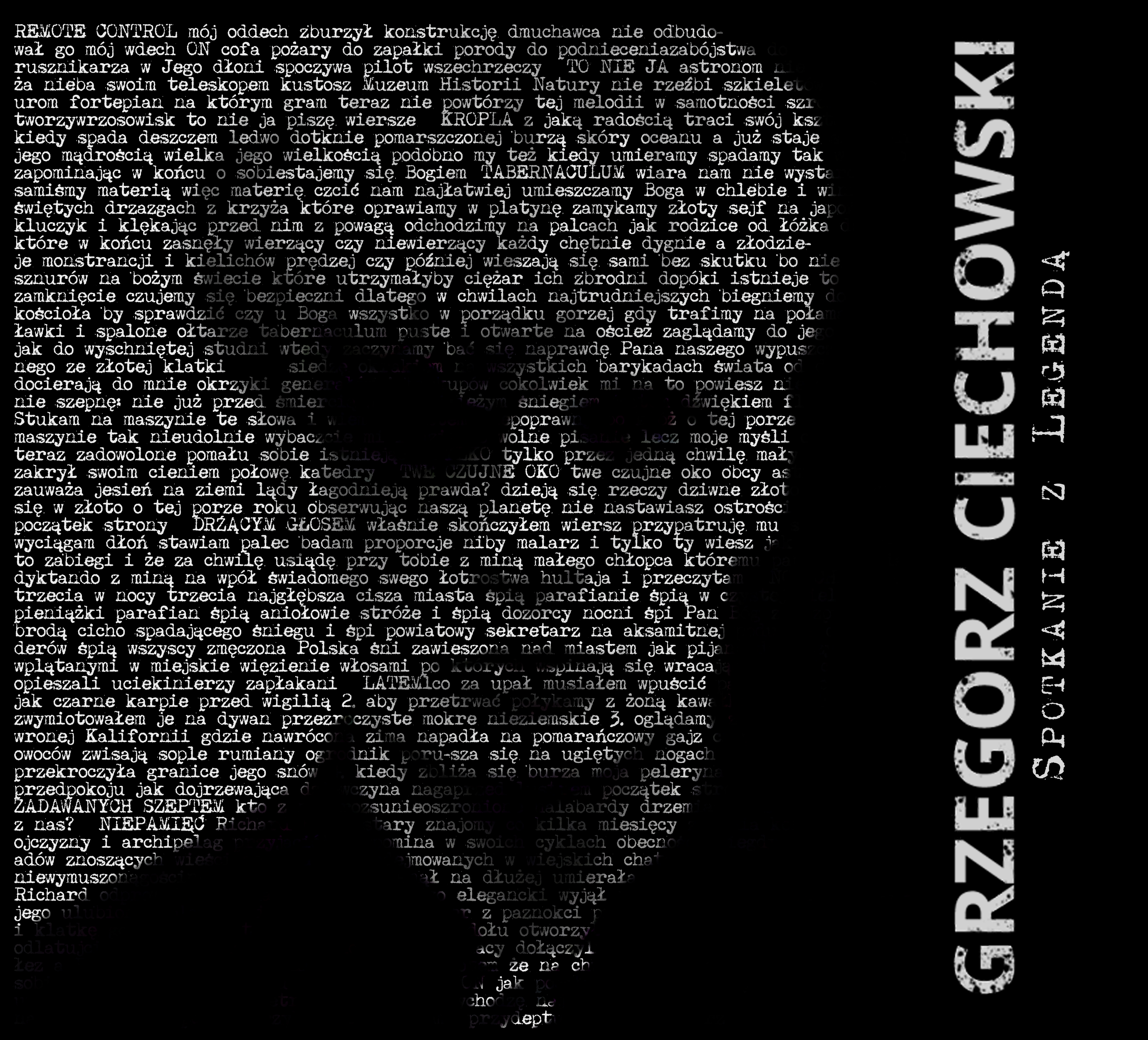 Grzegorz Ciechowski "Spotkanie z legendą" na DVD